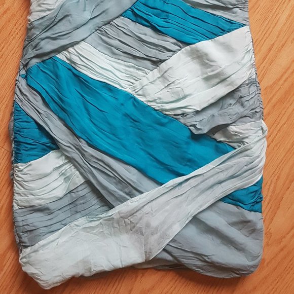 Bebe Silk Strapless Dress - Picture 6 of 12